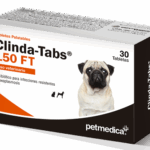 Clinda-Tabs 150 FT | Caja con 30 Tabletas | Antibiotico Clindamicina para Uso Veterinario Productos veterinarios Medicamentos Veterinarios | Envios a toda Guatemala