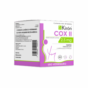 COX II 2.5 mg Frasco 30 tabletas   Alivio del dolor y la inflamacion en mascotas Productos veterinarios Kiron | Envios a toda Guatemala