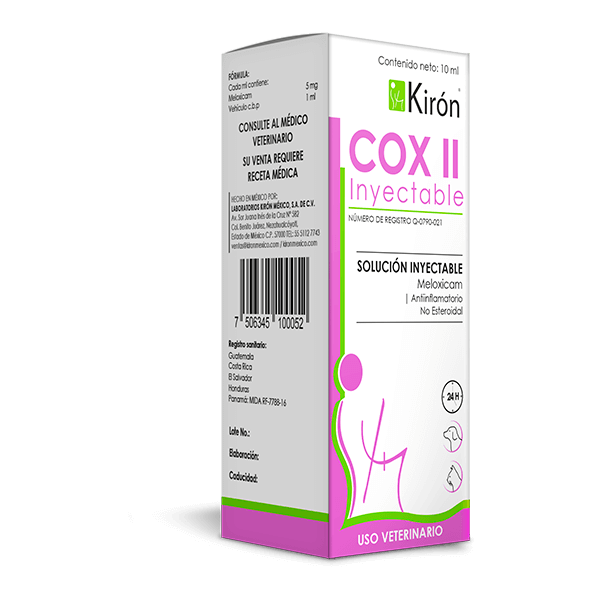 COX II Suspension Frasco 10 ml   Antiinflamatorio oral de rapida accion Productos veterinarios Kiron | Envios a toda Guatemala