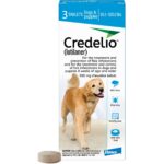 Credelio 900 mg Lotilaner para Perros Grandes (22 a 45 kg) Antiparasitario Oral Productos veterinarios Bayer | Envios a toda Guatemala