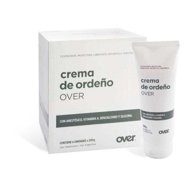 Crema de Orde?o 500 gramos Hidratante y protectora para ubres Productos veterinarios Over | Envios a toda Guatemala
