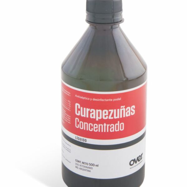 Curapezuñas Concentrado 500 ml Solución antiséptica para pezuñas Productos veterinarios Over | Envios a toda Guatemala