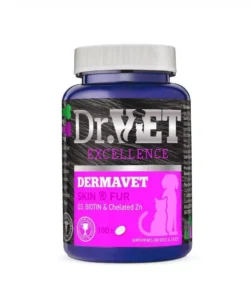 DERMAVET 500 unidades Suplemento para perros y gatos Productos veterinarios Dr VET | Envios a toda Guatemala