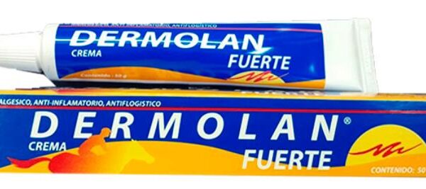Dermolan Fuerte Analgesico Anti inflamatorio Tubo de 50 gramos Productos veterinarios Laquinsa | Envios a toda Guatemala