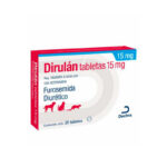 Dirulan 15mg (20tab) medicamento veterinario Productos veterinarios Dechra Productos | Envios a toda Guatemala