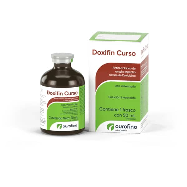 Doxifin Curso 50 ml | Antibiotico de Amplio Espectro | Ourofino Productos veterinarios Ourofino | Envios a toda Guatemala