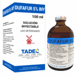 Dufafur 5%  Ceftiofur inyectable Frasco 100 ml Productos veterinarios Dutch Farm | Envios a toda Guatemala