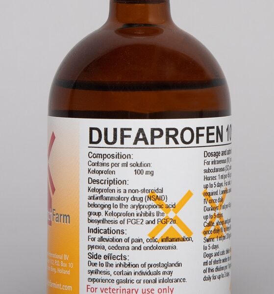 DUFAPROFEN 10% Inyectable Ketoprofeno 100 mg frasco 100 ml Productos veterinarios Dutch Farm | Envios a toda Guatemala