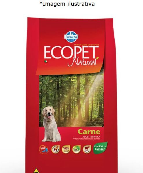 ECOPET NATURAL CARNE 15KG Alimento para perros Productos veterinarios Alimentos para perro | Envios a toda Guatemala
