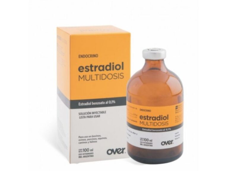 Estradiol Multidosis Over 100 ml Hormona reproductiva veterinaria Productos veterinarios Over | Envios a toda Guatemala