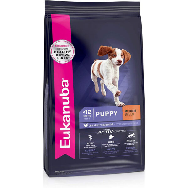 Eukanuba Puppy Medium Breed 3kg Productos veterinarios Alimentos para perro | Envios a toda Guatemala