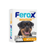 Ferox Fluralaner Tableta Masticable Antipulgas, Garrapatas y acaros Masticable Para Perros 40-56kg Productos veterinarios Ferox | Envios a toda Guatemala