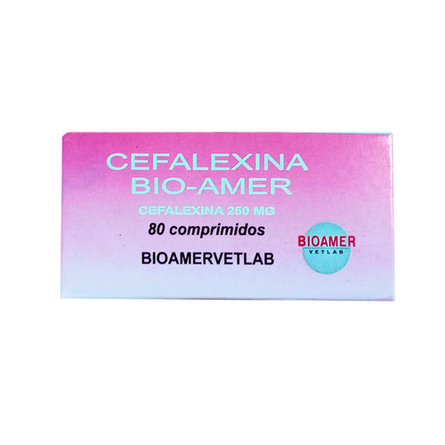 Cefalexina 500 mg Caja con 8 blisters de 10 comprimidos de 500 mg Productos veterinarios Delta Vet Group | Envios a toda Guatemala