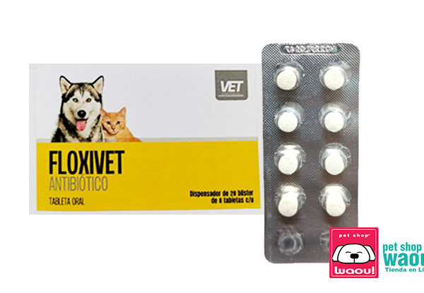 Floxivet Antibiotico Enrofloxacina Dispensador de 28 blisters Productos veterinarios VET | Envios a toda Guatemala