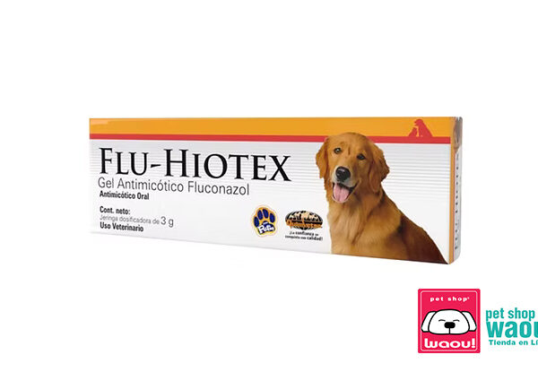 FLu Hiotex Gel antimicotico Fluconazol Jeringa 3g Productos veterinarios Quimvet | Envios a toda Guatemala