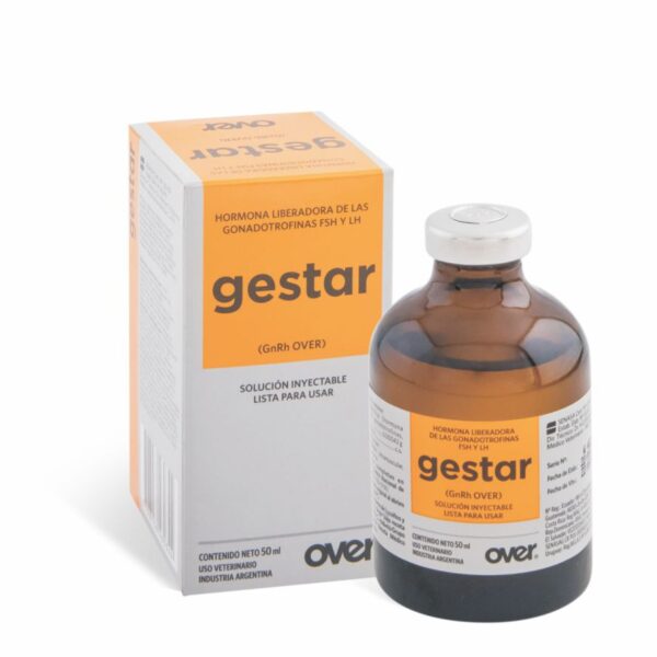 Gestar GnRH Over 50 ml Regulador hormonal reproductivo Productos veterinarios Over | Envios a toda Guatemala