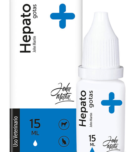 Hepato John Martin 15 ml   Protector Hepatico para Mascotas Productos veterinarios John Martin | Envios a toda Guatemala