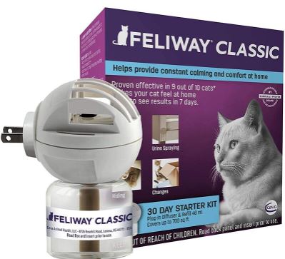 Feliway Classic Difusor con Recarga 48 ml | Feromonas Calmantes para Gatos Productos veterinarios Feliway | Envios a toda Guatemala