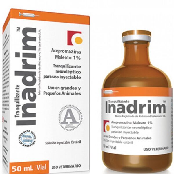 INADRIM INYECTABLE Vial por 50 mL Productos veterinarios Medicamentos Veterinarios | Envios a toda Guatemala