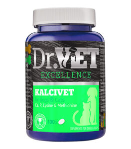 KALCIVET 100 tabletas Suplemento para perros y gatos Productos veterinarios Dr VET | Envios a toda Guatemala