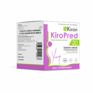 KiroPred 20 Frasco 20 tabletas   Corticoide oral para uso veterinario Productos veterinarios Kiron | Envios a toda Guatemala