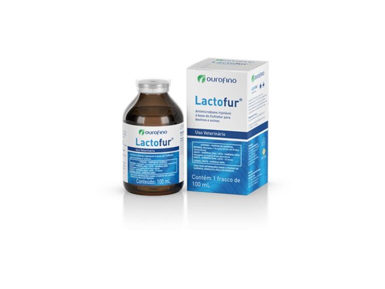 Lactofur 100 ml | Tratamiento de Infecciones Bacterianas en Bovinos y Porcinos | Ourofino Productos veterinarios Ourofino | Envios a toda Guatemala