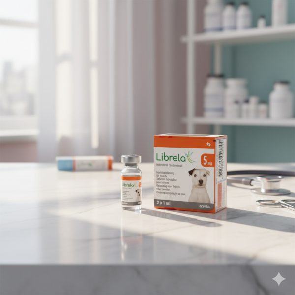 Librela 5 mg – Bedinvetmab – Inyección para el dolor articular en perros – Zoetis – Caja con 2 viales Productos veterinarios Librela | Envios a toda Guatemala