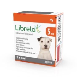 Librela 5 mg – Bedinvetmab – Inyección para el dolor articular en perros – Zoetis – Caja con 2 viales Productos veterinarios Librela | Envios a toda Guatemala