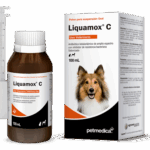 Liquamox-C | Frasco de 100 ml | Antibiotico Inyectable de Amoxicilina y Dexametasona para Uso Veterinario Productos veterinarios Medicamentos Veterinarios | Envios a toda Guatemala