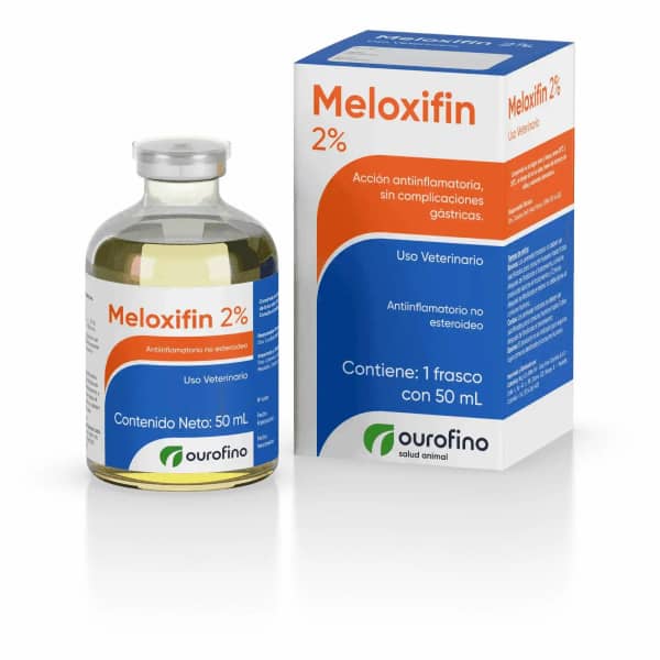 Meloxifin 2% 50 ml | Antiinflamatorio en Equinos, Bovinos y Porcinos | Ourofino Productos veterinarios Ourofino | Envios a toda Guatemala