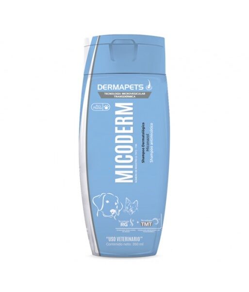 Micoderm Shampoo control de desordenes seborreicos Productos veterinarios Pets Pharma | Envios a toda Guatemala