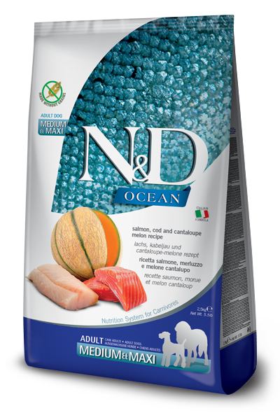 NyD OCEAN CANINE ADULT MEDIUM MAXI SALMAO 10,1KG Alimento para perros Productos veterinarios Alimentos | Envios a toda Guatemala
