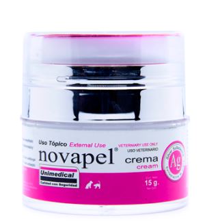 Novapel Crema topica curativa en caso de quemaduras Productos veterinarios Medicamentos Veterinarios | Envios a toda Guatemala