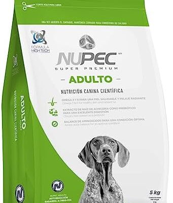 Nupec Adulto 5 kg | Alimento Premium para Perros Adultos Productos veterinarios Alimentos | Envios a toda Guatemala