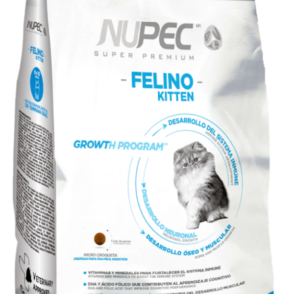 Nupec Felino Kitten 1.5 kg | Alimento Premium para Gatitos en Crecimiento Productos veterinarios Alimentos | Envios a toda Guatemala