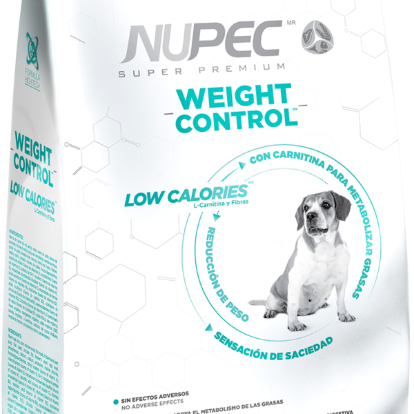 Nupec Weight Control 15 kg | Alimento para Control de Peso en Perros Productos veterinarios Alimentos | Envios a toda Guatemala