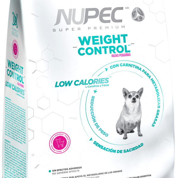 Nupec Weight Control Raza Peque?a 2 kg | Alimento para Control de Peso en Perros Pequeños Productos veterinarios Alimentos | Envios a toda Guatemala