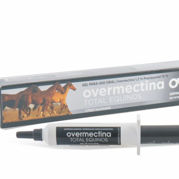 Overmectina Total Equinos 10 gramos Pasta antiparasitaria oral para caballos Productos veterinarios Over | Envios a toda Guatemala