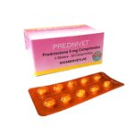 Prednivet 5 mg Antiinflamatorio antialergico  Caja de 50 comprimidos. Productos veterinarios Delta Vet Group | Envios a toda Guatemala