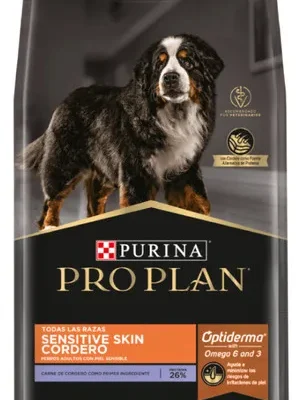 Pro Plan Adulto Optiderma Sensitive Skin Cordero Todas las Razas 7.5 KG Productos veterinarios Alimentos para perro | Envios a toda Guatemala