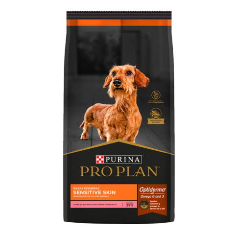 Pro Plan Adulto Optiderma Sensitive Skin Salmon Raza Pequeña 7.5 KG Productos veterinarios Alimentos para perro | Envios a toda Guatemala