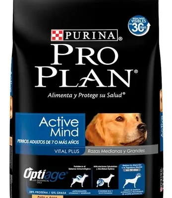 Pro Plan Senior Optiage Raza MedianaGrande 3 KG Productos veterinarios Alimentos para perro | Envios a toda Guatemala