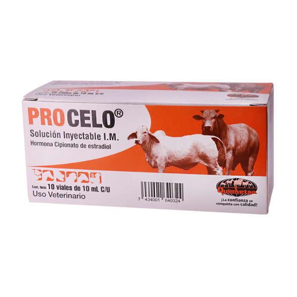 Procelo Caja con 10 viales de 10 ml Productos veterinarios Quimvet | Envios a toda Guatemala