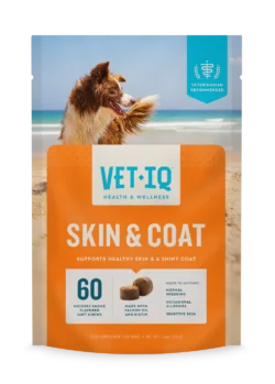 VET IQ Skin y Coat 60 tabletas Suplemento Multivitaminico para perros Productos veterinarios Vet IQ | Envios a toda Guatemala