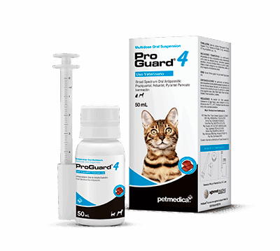 PROGUARD  4 suspension oral jeringa 5ml Productos veterinarios Agrovet Market | Envios a toda Guatemala