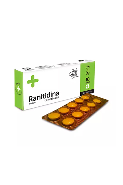 Ranitidina John Martin 100 Comprimidos   Antiacido y Gastroprotector para Mascotas Productos veterinarios John Martin | Envios a toda Guatemala