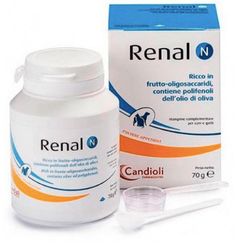 Renal N Polvere 240 g   Suplemento Renal Natural para Mascotas Productos veterinarios Candioli | Envios a toda Guatemala