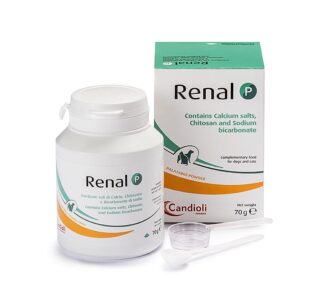 Renal P Polvere 240 g   Apoyo Renal en Polvo para Perros y Gatos Productos veterinarios Candioli | Envios a toda Guatemala