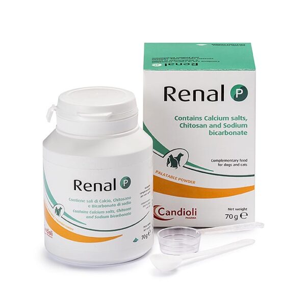 Renal P Polvere 240 g   Apoyo Renal en Polvo para Perros y Gatos Productos veterinarios Candioli | Envios a toda Guatemala