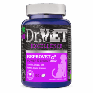 REPROVET MALE 100 tabletas Suplemento para perros y gatos Productos veterinarios Dr VET | Envios a toda Guatemala